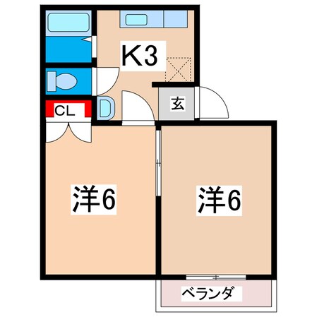 プルミエール多賀の物件間取画像